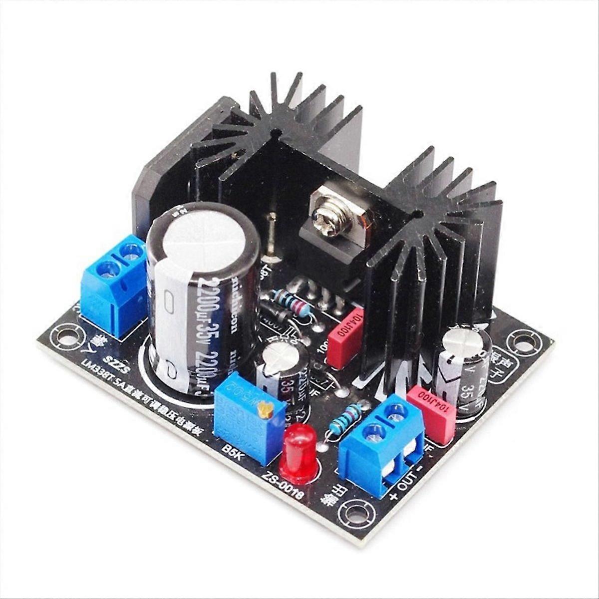 Adjustable Linear Regulated Power Supply Board LM317 1.5A Output