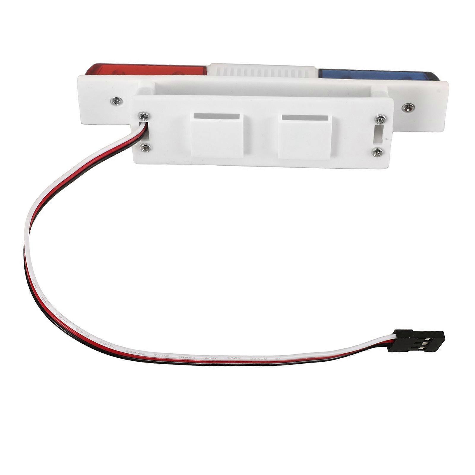 4Pcs Multi-Function Led Flashing Light For 1/10 Scale RC Designed For Model Display In Assorted Color With Light Modification Functionality