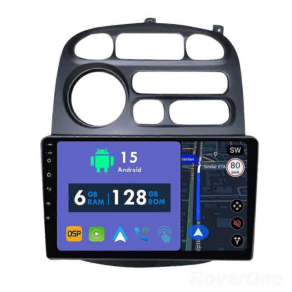 Car Radio 6G+128G CarPlay GPS Navigation Head Unit for Hyundai H1 Starex 1997 - 2007 Android Auto Bluetooth Stereo Touch Screen