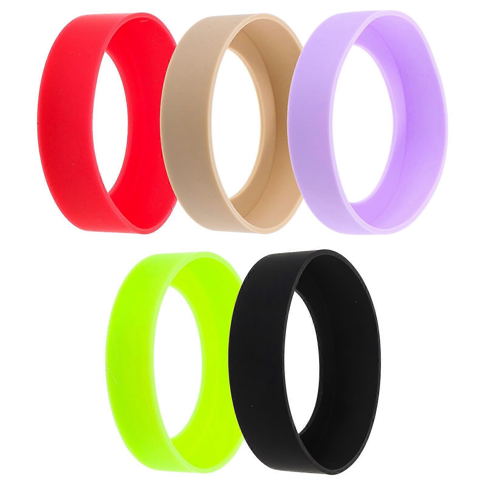 Water Bottle Boot Bottle Bottom Cover for 5Pcs Reusable Protection