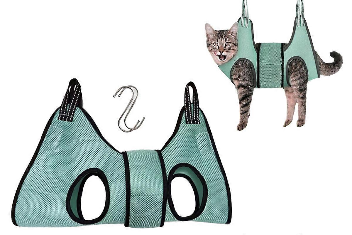 Small Pet Grooming Sling Hammock Dog Cat Restraint Bag For Bathing