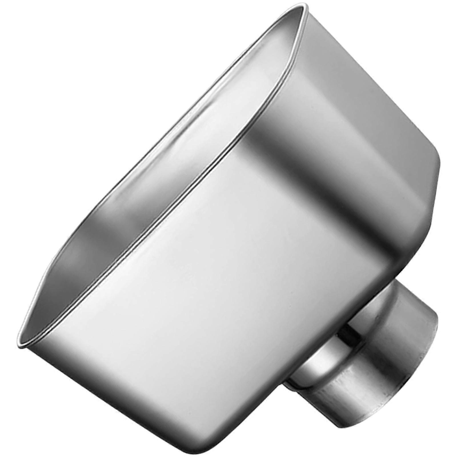Stainless Steel Gutter Downspout Adapter With Efficient Flows Rainwater Drainage Connector Replacement Drainage Fitings Multicolor
