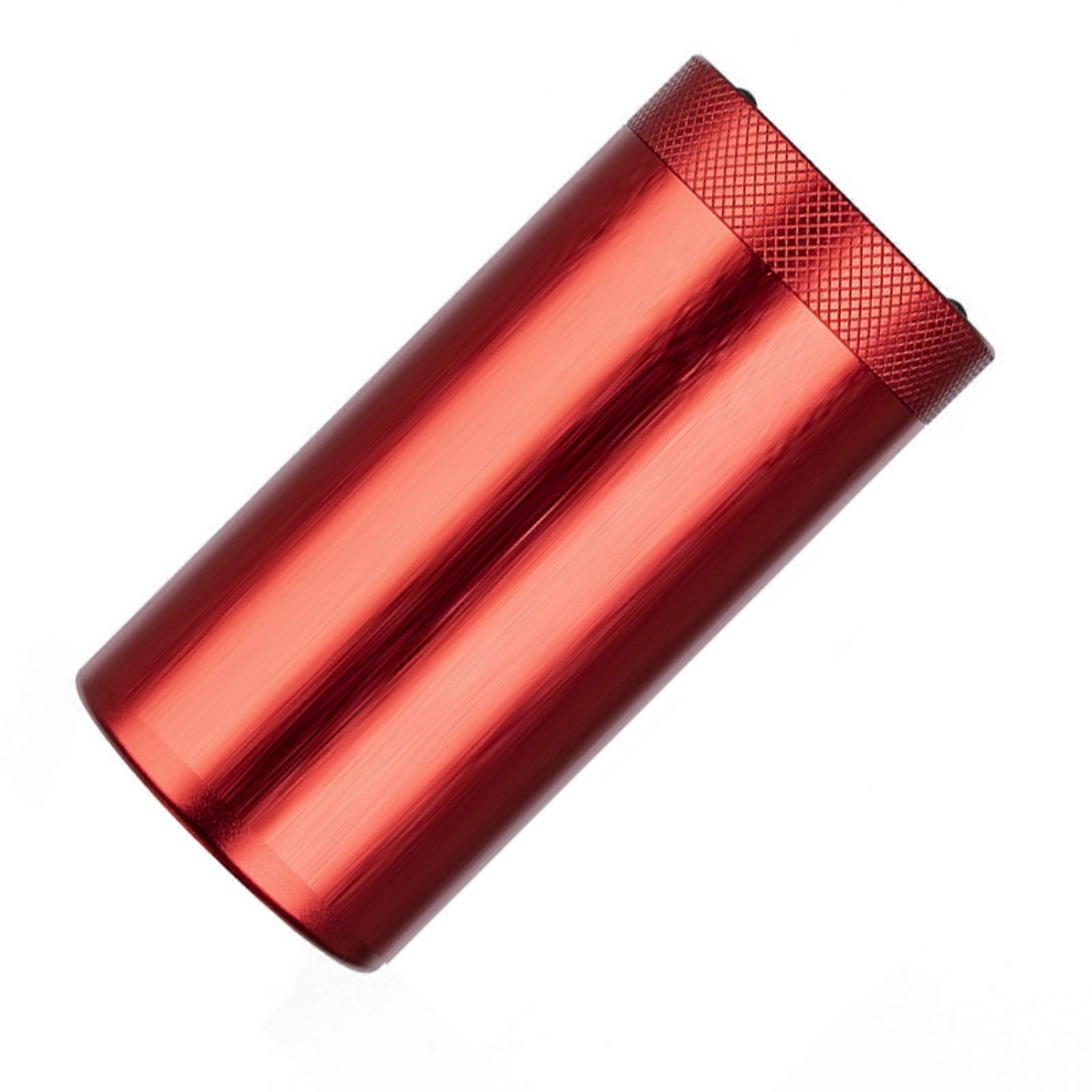 Multifunction 46950 Battery Case Box  Housing Enclosure with Digital Voltages Display and Universal Device Compatibility  red