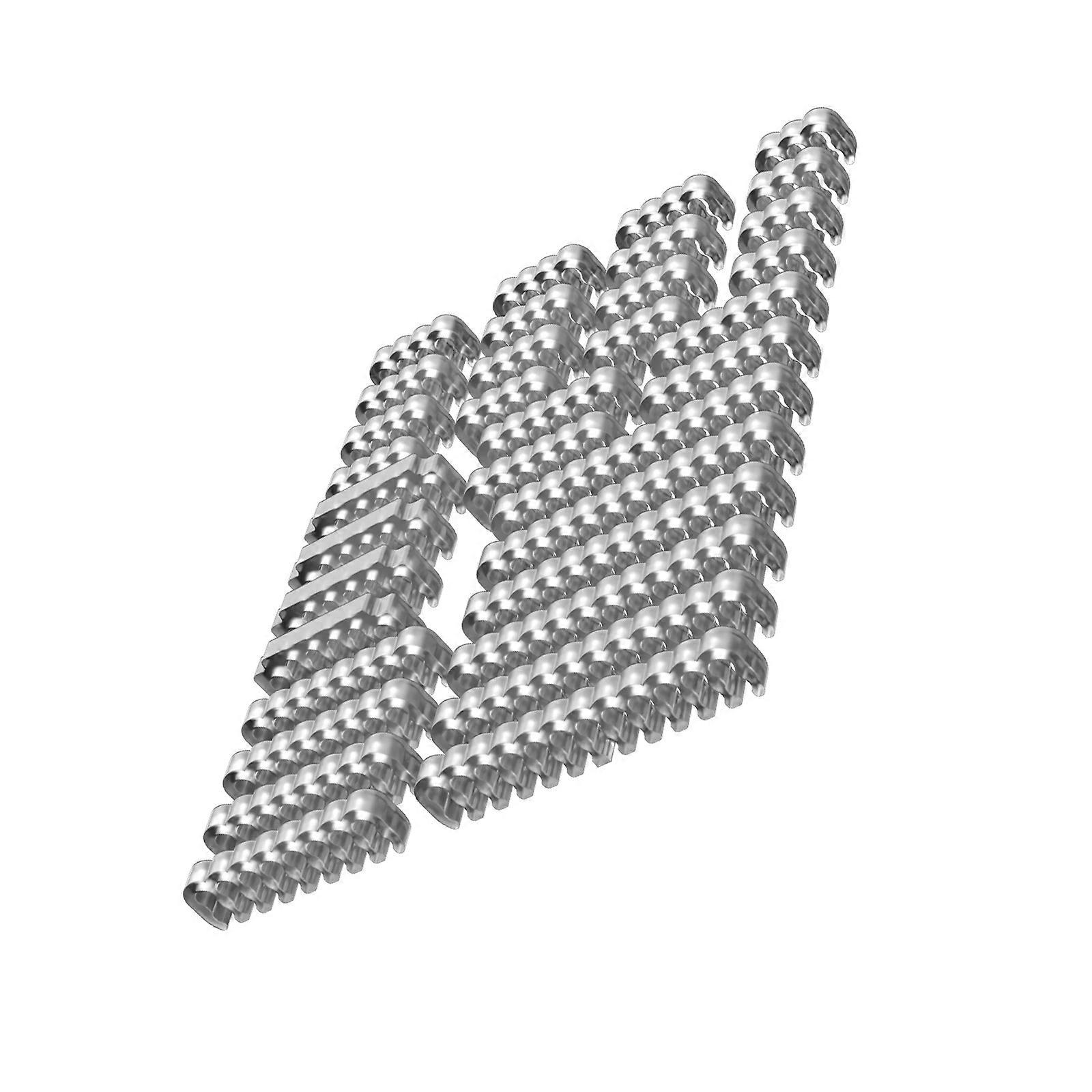 34Pieces PVC Line Guide Arrangers For 3.0-3.6mm Sleeved Cords Cord Management Computer Power Supply  Transparent color