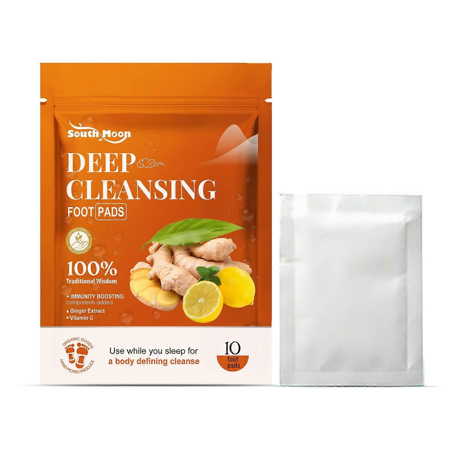 Ginger Deep Cleansing Foot Patch Contains Ginger Extract