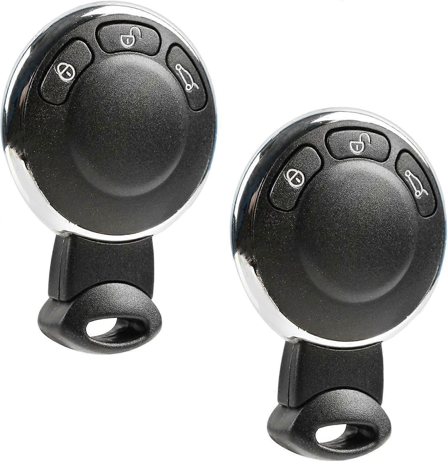 Key Fob fits 2007-2014 Mini Cooper/Mini Cooper Paceman Keyless Entry Remote (KR55WK49333), Set of 2