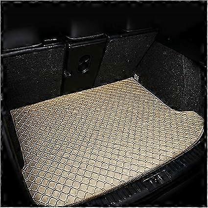 Mats For Chevy For Captiva 2014-2017 7 Seats Custom Waterproof Leather Trunk Floor Mat Tray Carpet Mud Car Boot Covers
