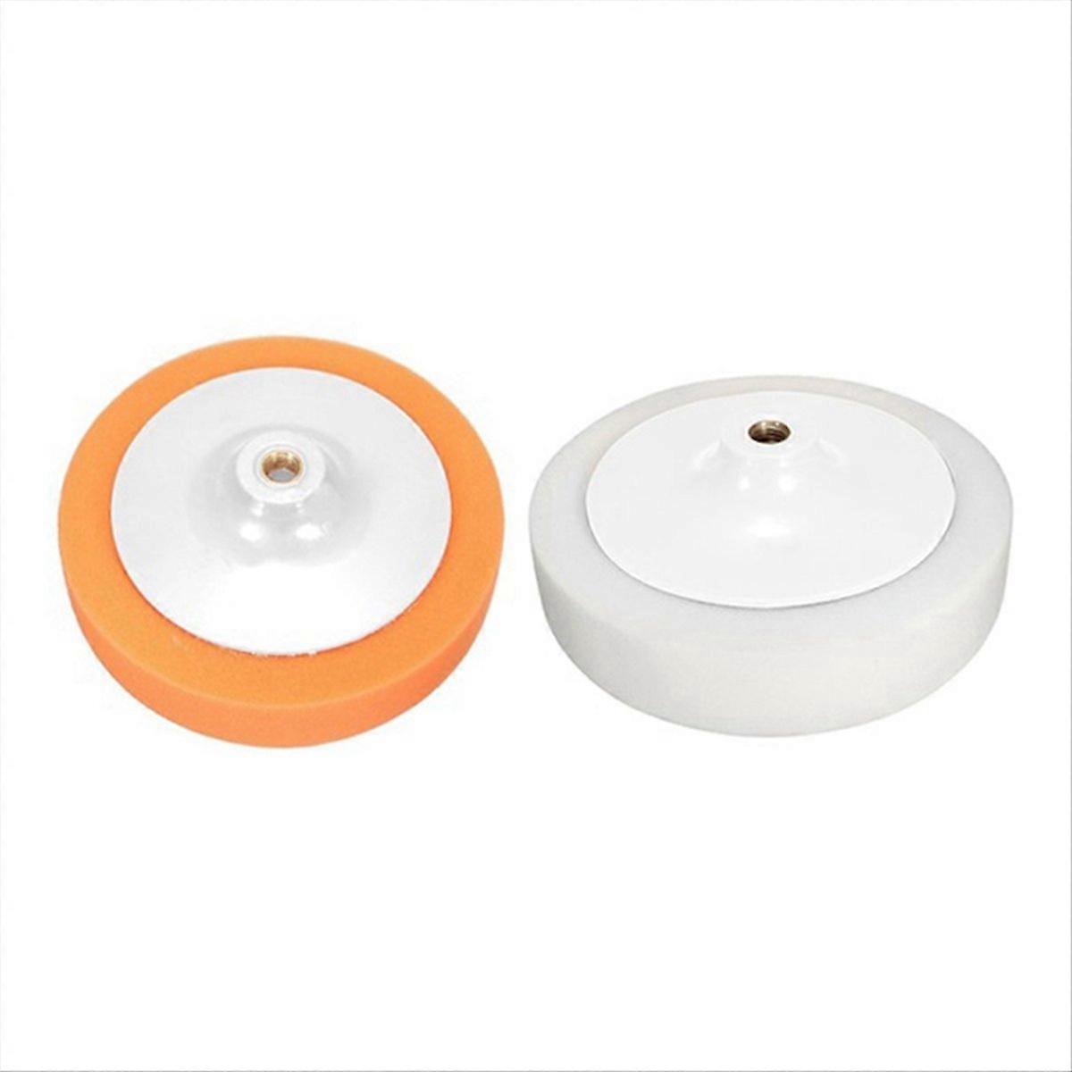 2pcs 7 inch 180mm Polishing Pad Mop Pad Soft Sponge With M14 Thread