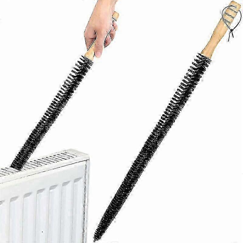 Radiaitor Brush with Long Flexible Wooden Handle & Soft Bristles - Top Seller in 2025
