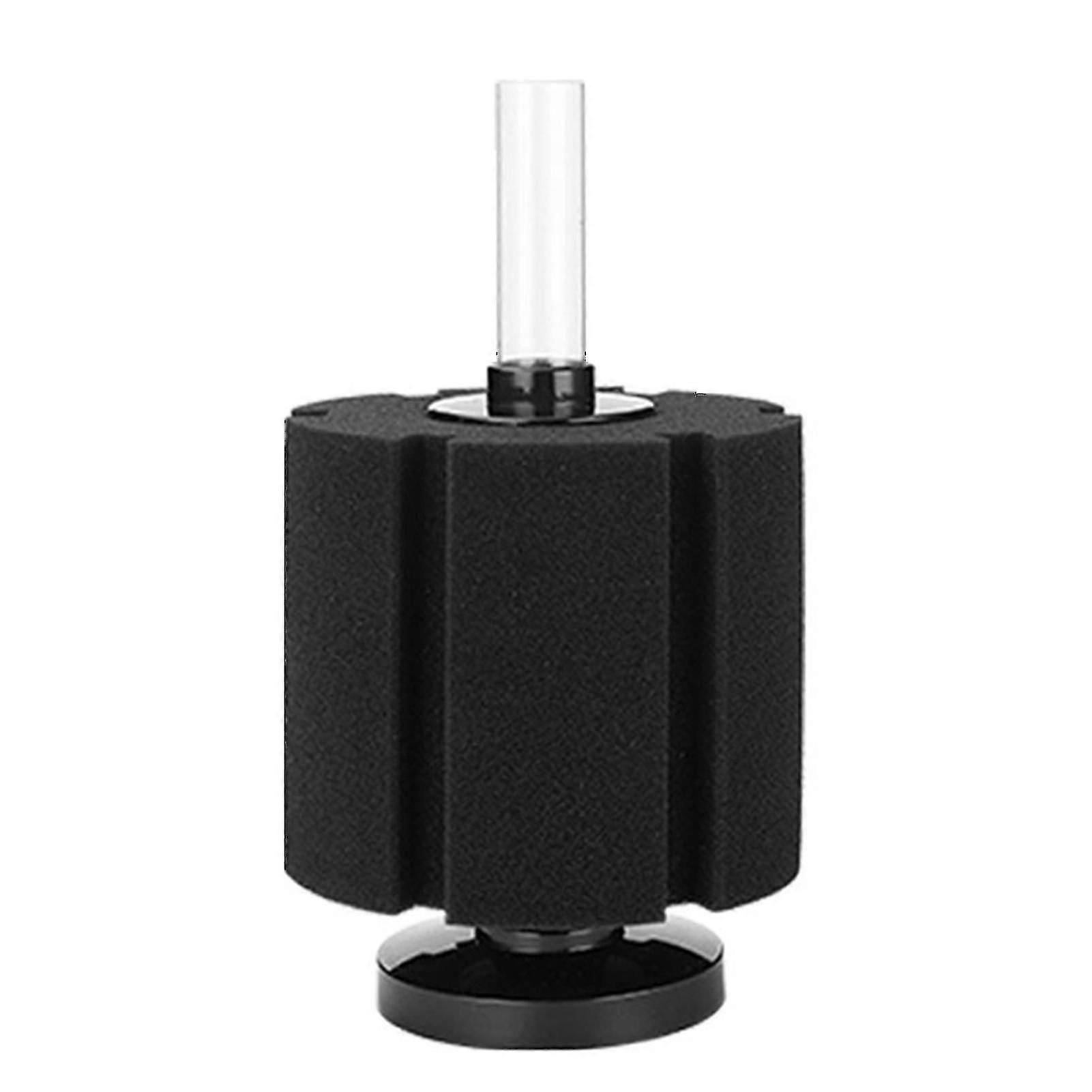 Bio Sponge Filter with Air Pump, Safe for Fish & Shrimp Fry, Aquarium Biological Filtration for Betta Tanks