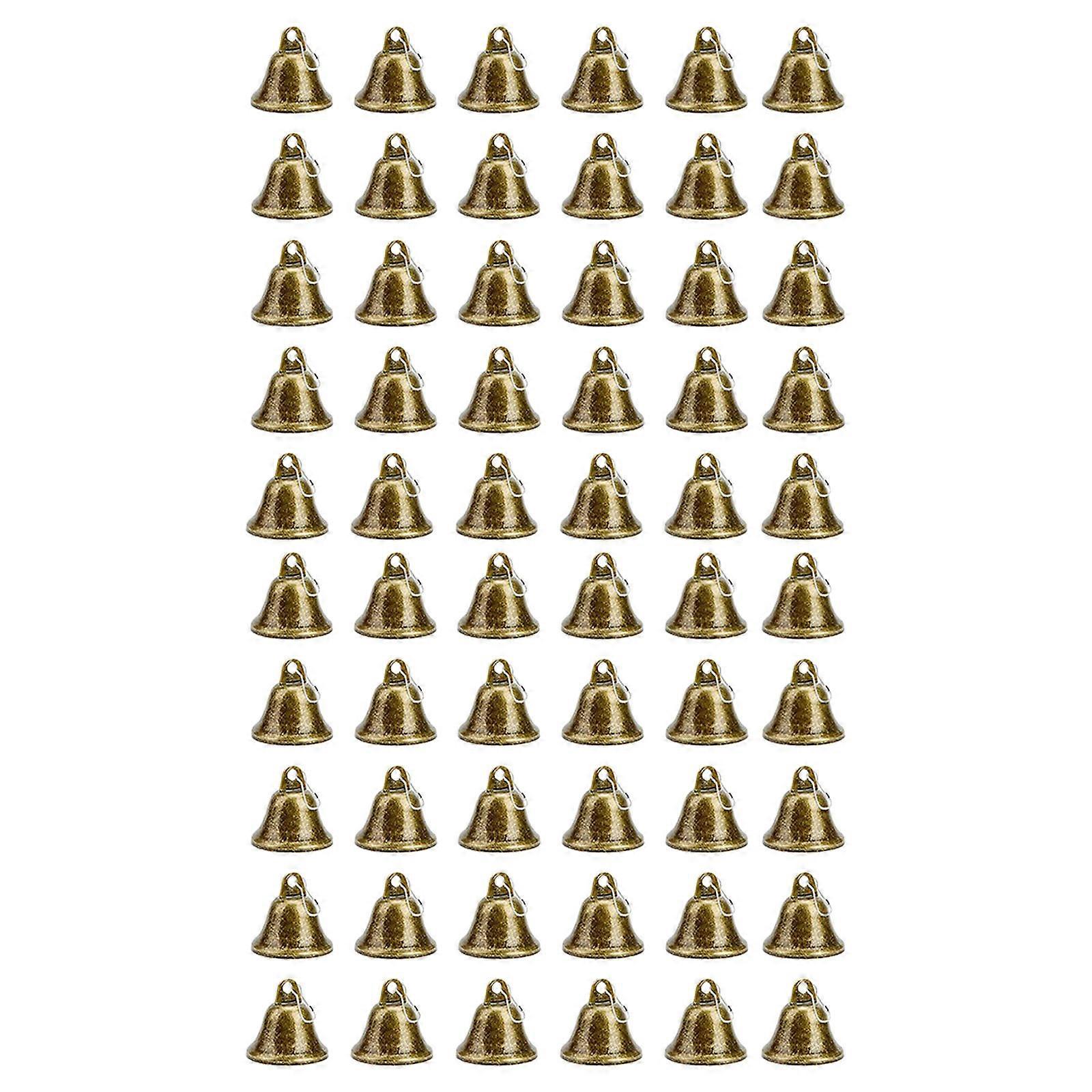 Loud 38mm Metal Spring Hook Bells Weatherproof Iron Construction Multiple Purpose Decorative Item For Pet Event Or Festival Displays Multicolor