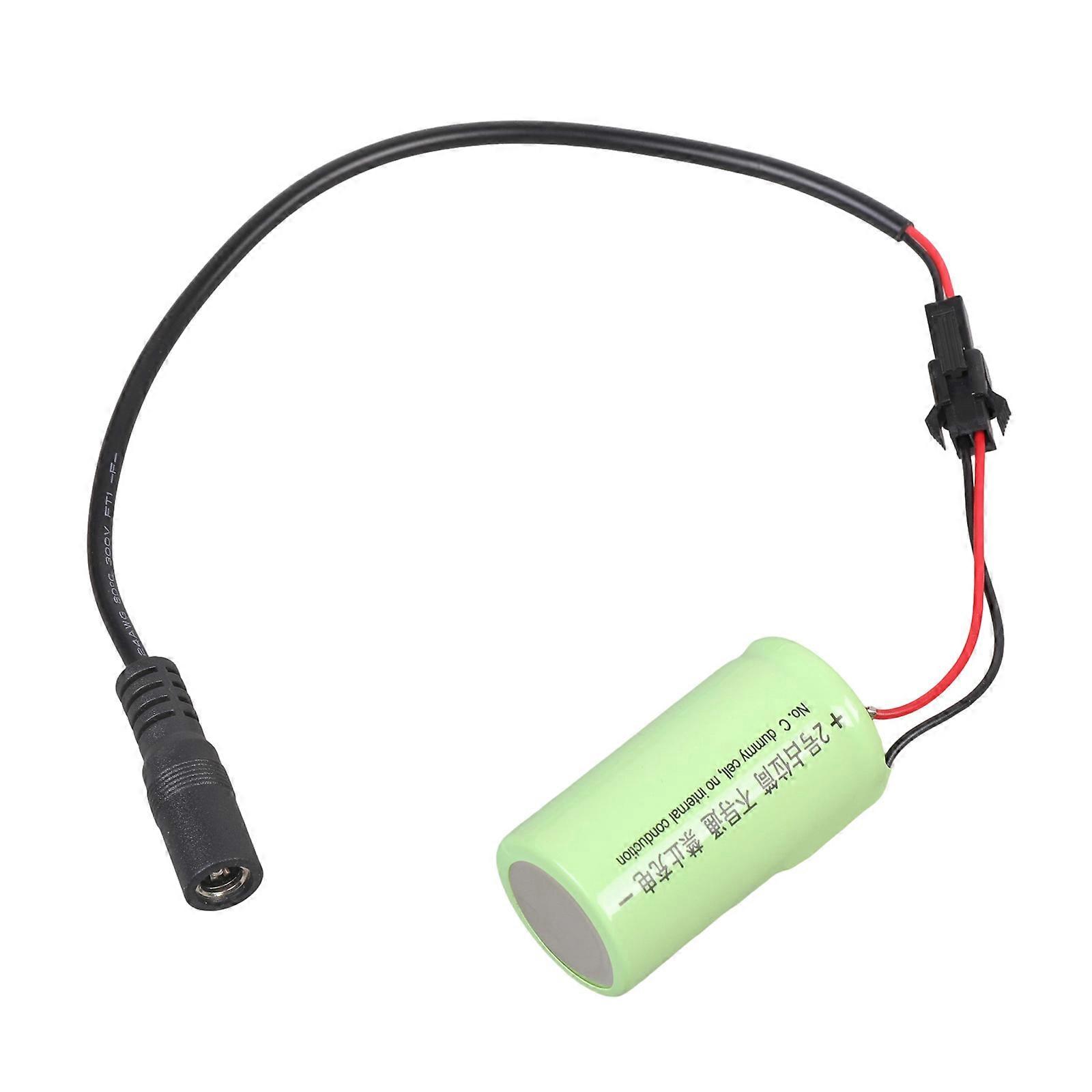 0V LR14 C Dummy Cell Placehold Conductor With 5525 5521 Option For External Adapter Power Conversion Multicolor