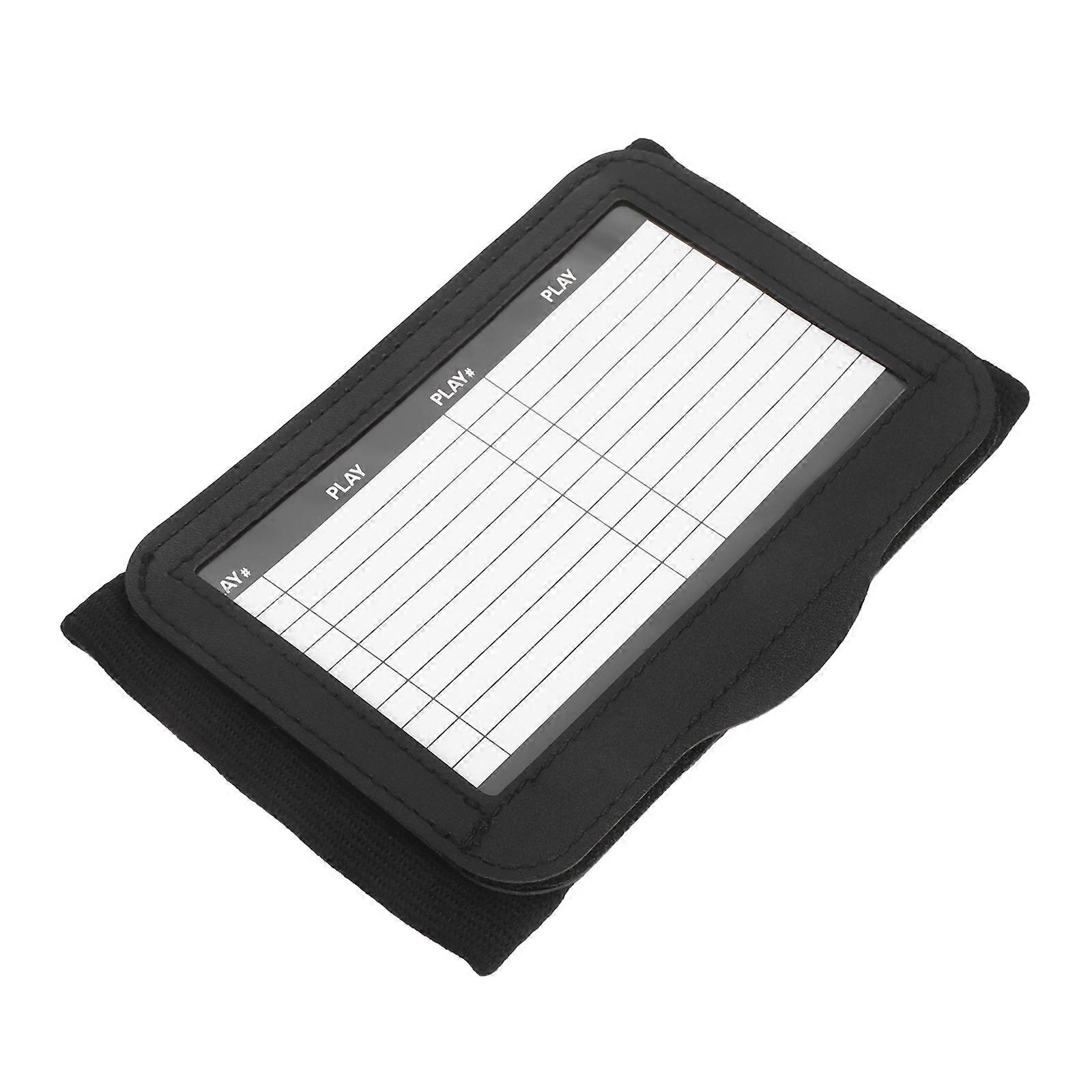 Tactical Wristband Teaching Tool For Coaches In Black 1Pack