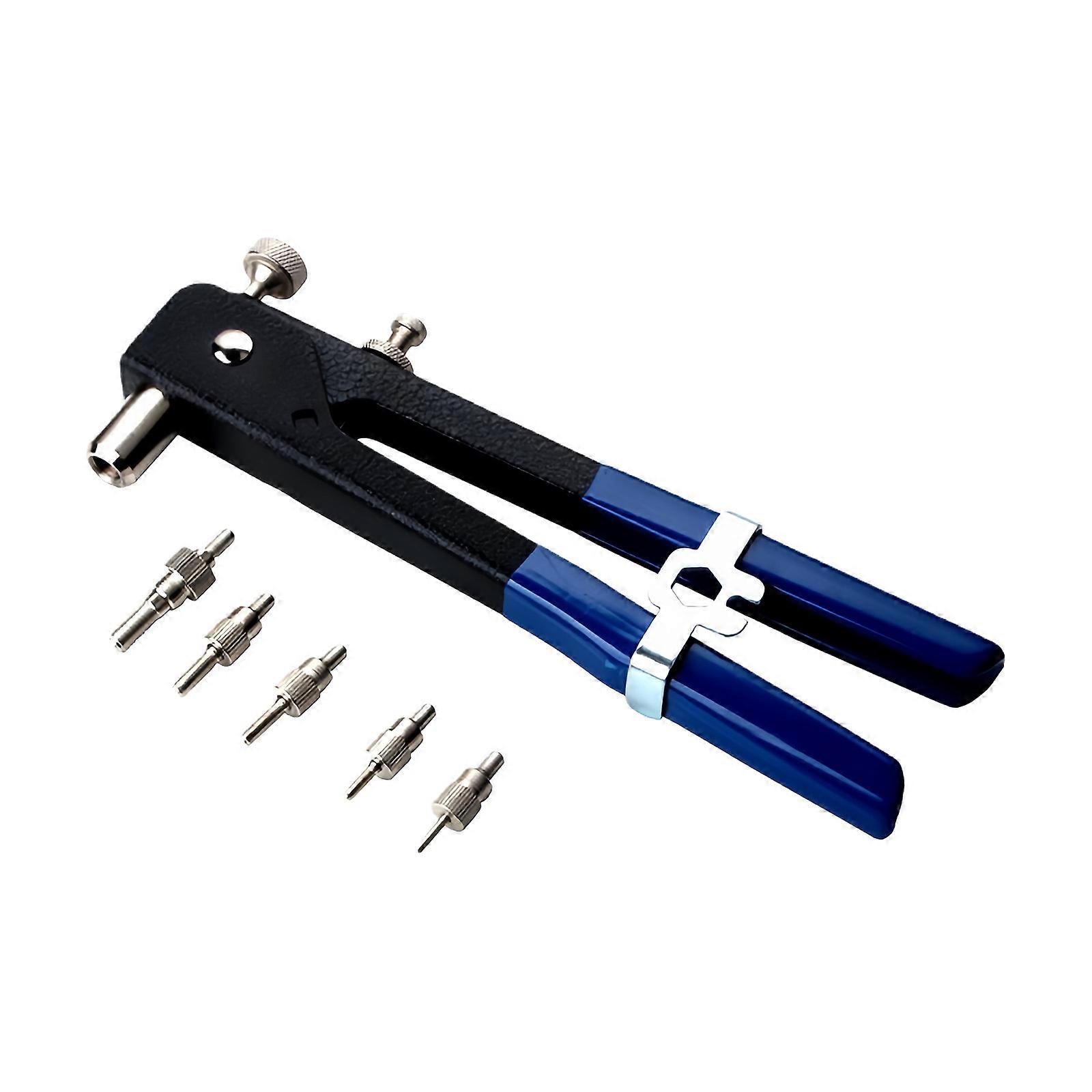 Professional Hand Riveter Rivet Guns Threaded Insert Tool with Rivet Nut and Mandrel For Tight Space Maintenance Multicolor
