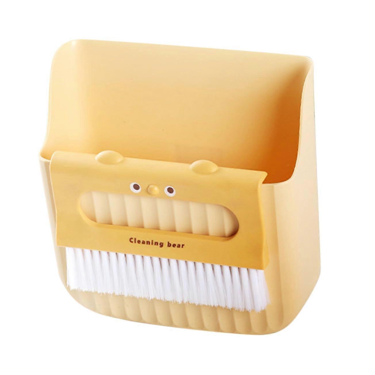 Mini Desktop Broom and Dustpan Set Lightweight Brush for Quick Cleaning Home Office Keyboard