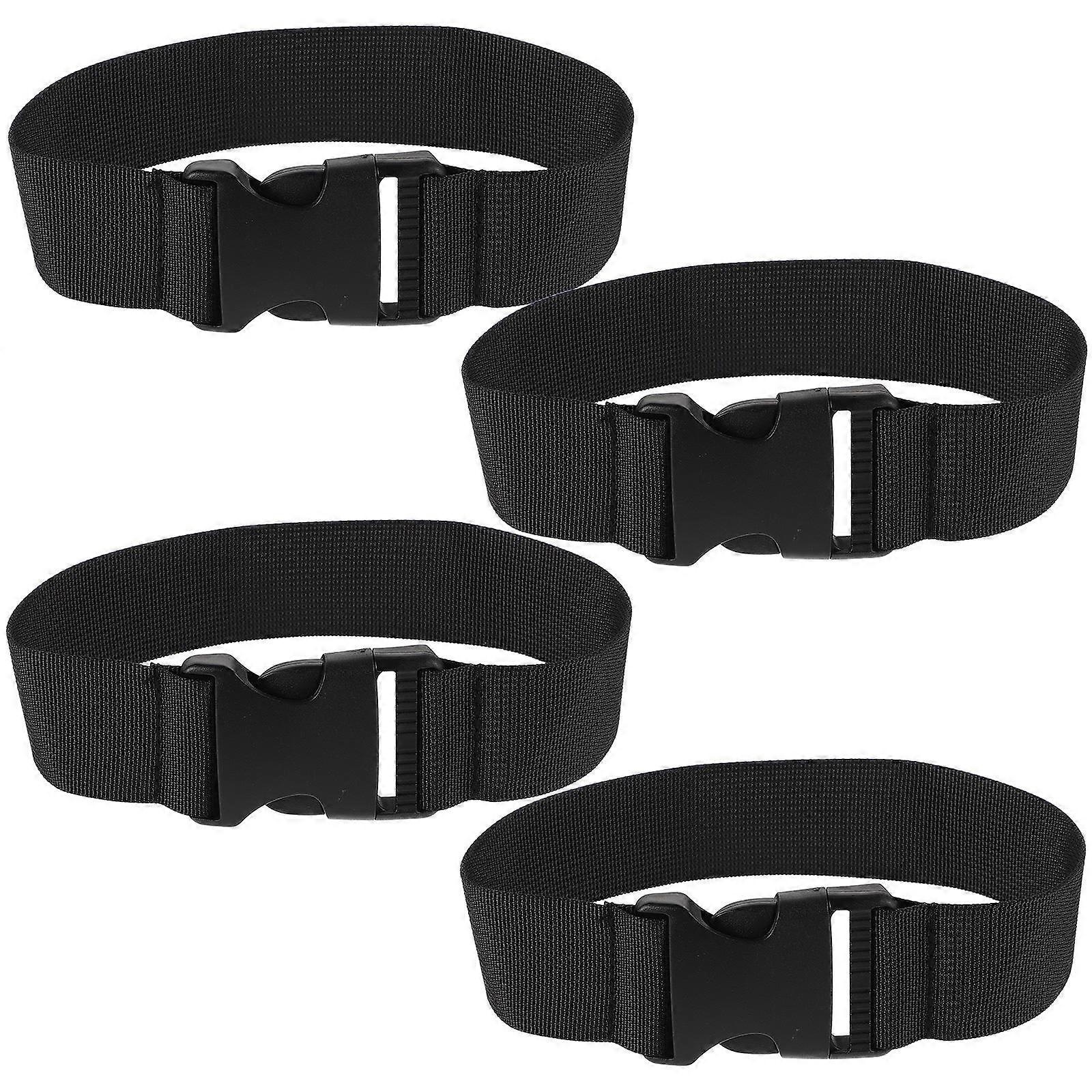 Football Accessories Cone Strap for Sports 4Pcs Easy Close Portable Band