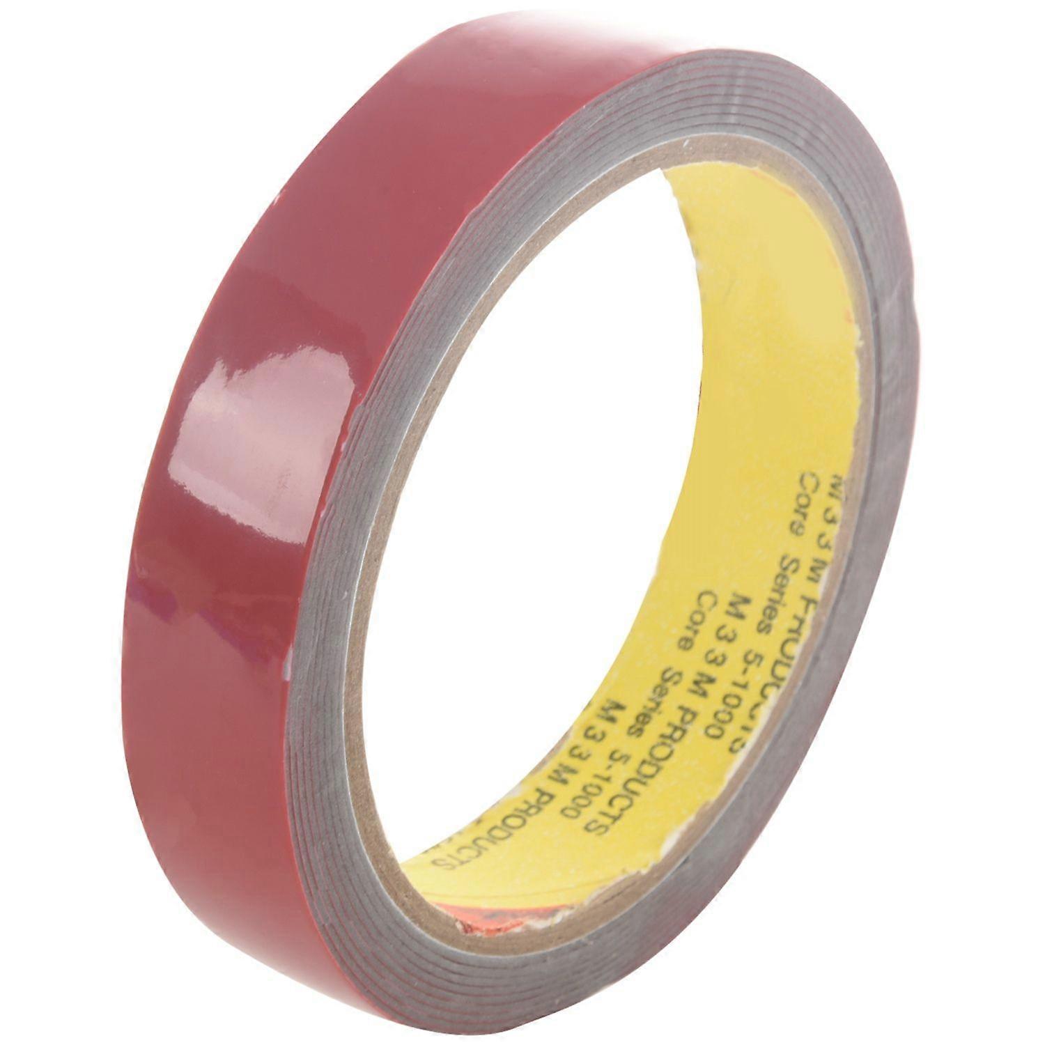 Strong Permanent Double Sided Super Sticky Foam Tape Roll For Vehicle Car, Red 20MM*