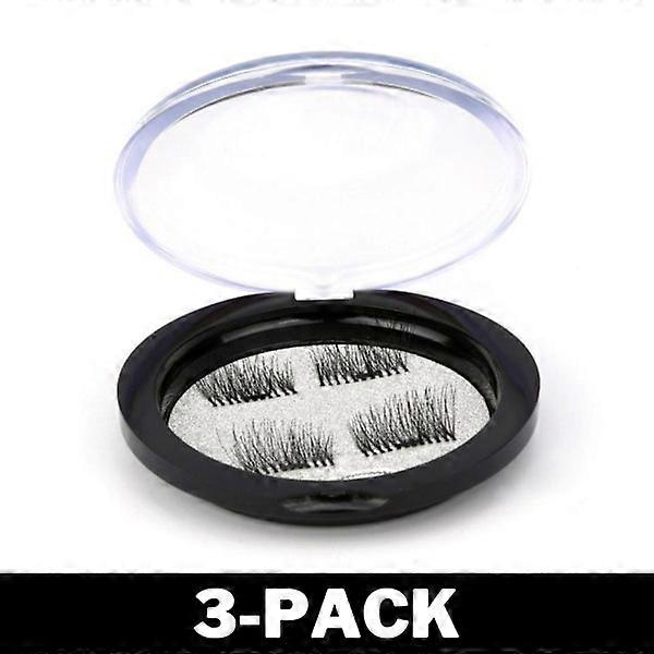 Exclusive Magnetic False Eyelashes 3D Eyelashes 3-Pack