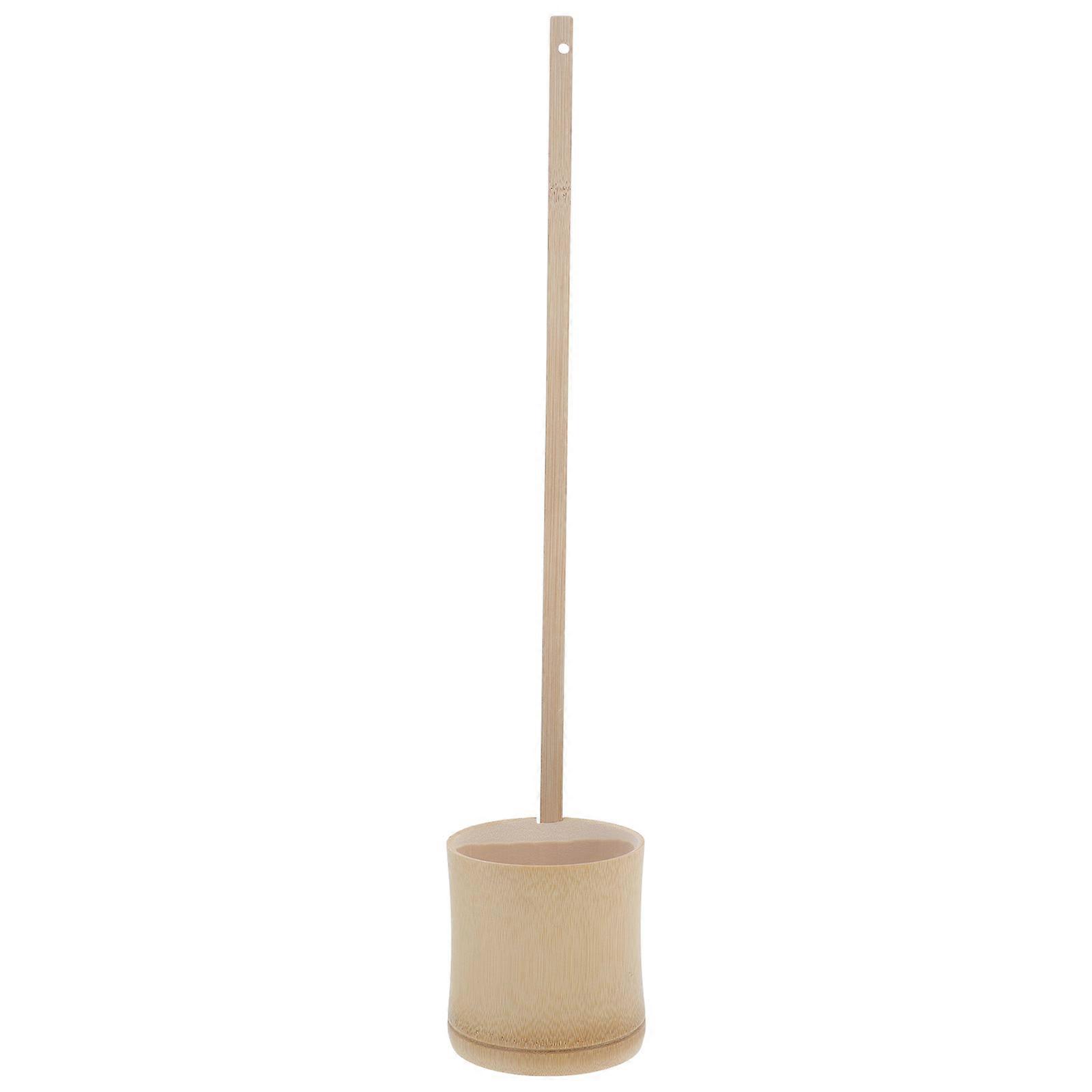 Kitchen Bamboo Ladle for Wine Serving Long Handle 200Ml Pouring Tool