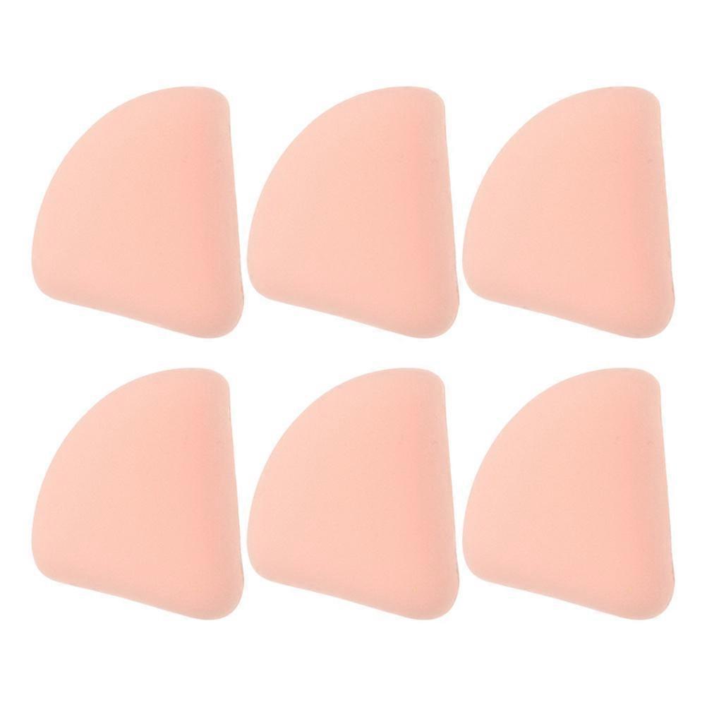 Makeup Powder Sponge Triangle Shape for Face Concealer 6Pcs
