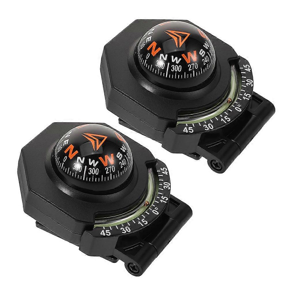 Compass for Car Dashboard Auto Compass with Inclinometer 10Pcs Set