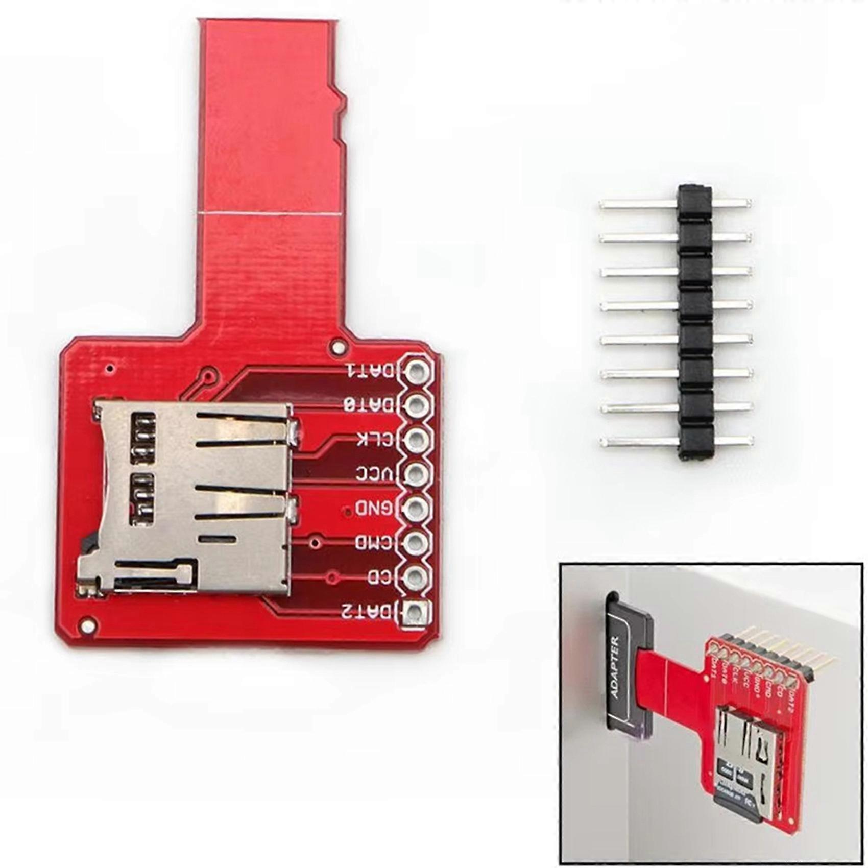 2X Micro-SD Sniffer Compatible with TF Card Adapter Plate Universal