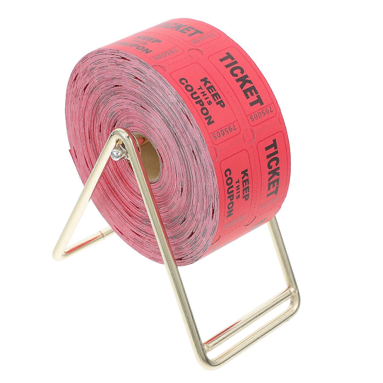 1000Pcs Raffle Ticket Set for Carnival Events with Convenient Stand Holder