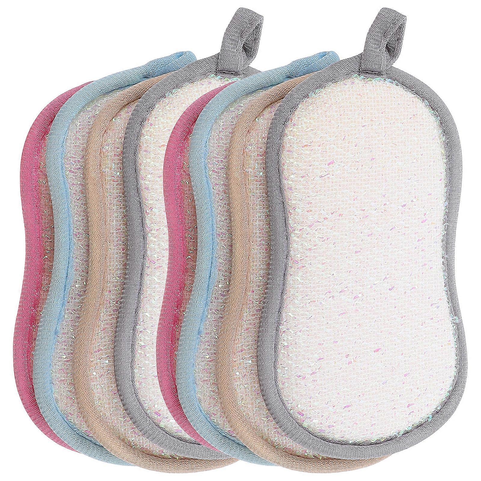Kitchen Sponge for Dish Scrubbing with 8Pcs Washable Sponges