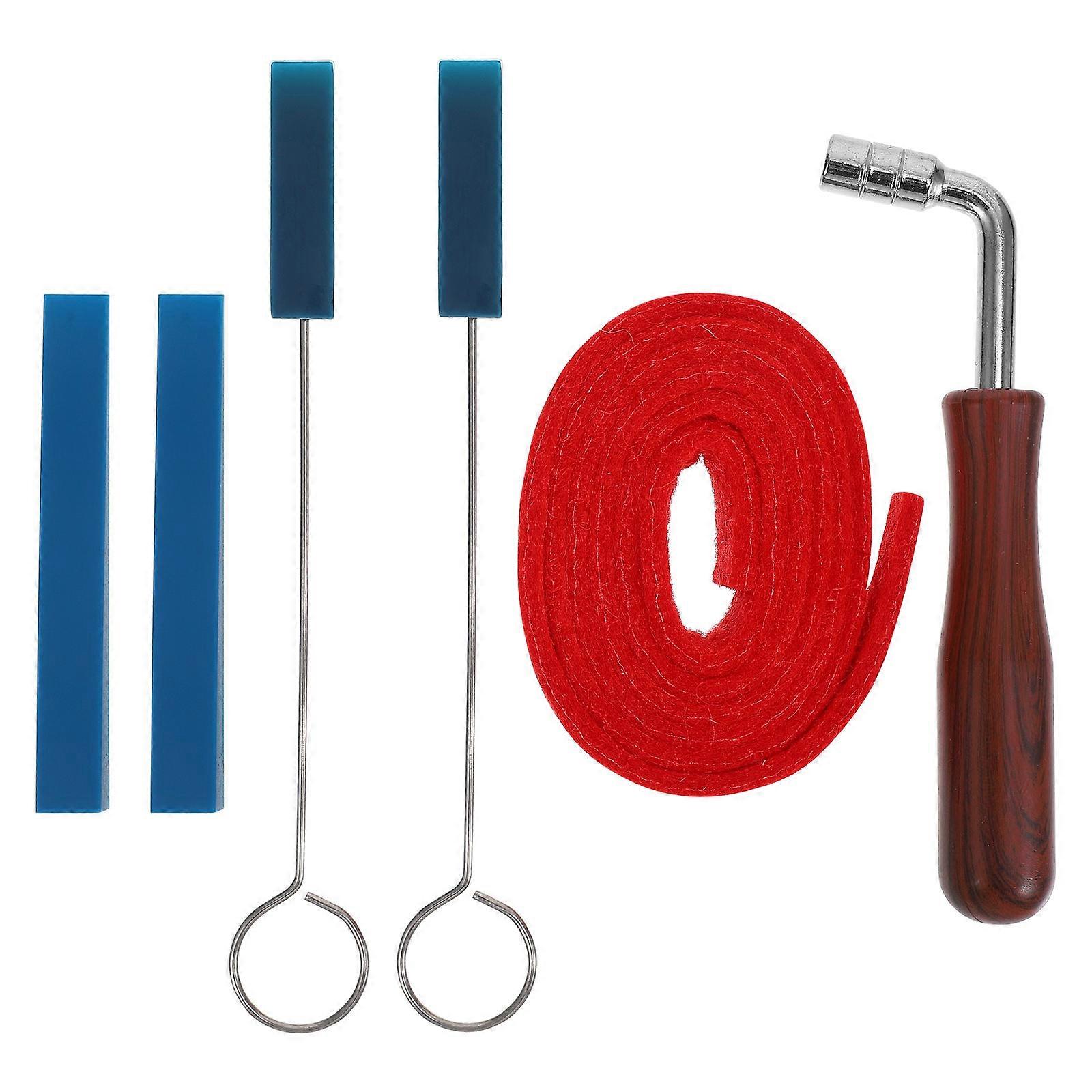 Piano Tuning Tool for Piano Use with Rubber Silencer Sticks and Tape Set