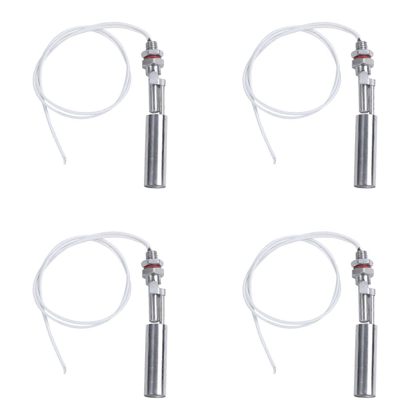 4X Stainless Steel Breaking Water Level Sensor Horizontal Float Switch