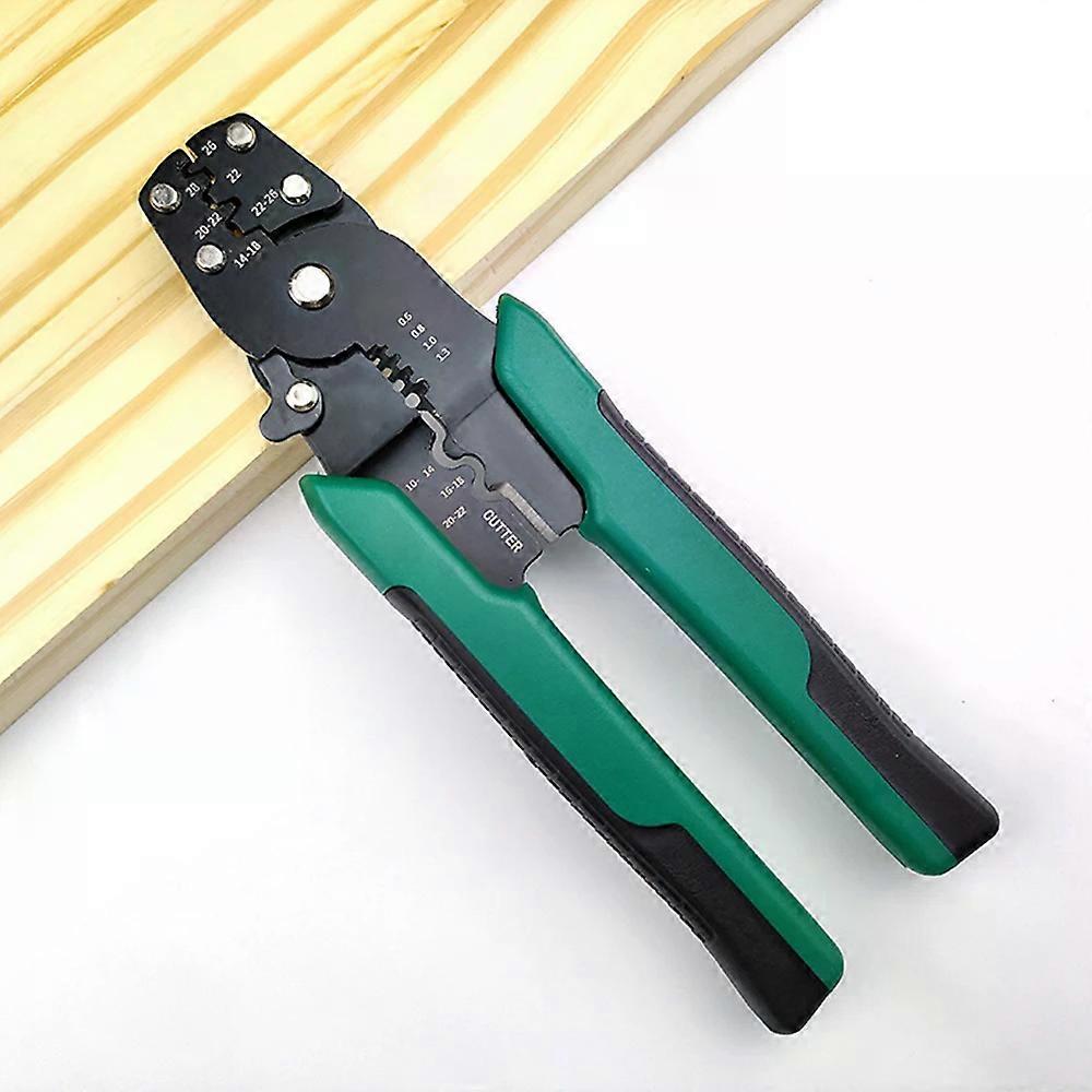Multi-function Mini Electric Terminal Crimping Pliers With Wire Stripping Cutting Hand Crimping Tool Multiple Connector Kits
