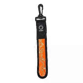 LED gloeiende lichtgevende reflecterende rugzak hanglamp nachtelijk hardlopen veiligheidswaarschuwing polsband buitensport armband licht
