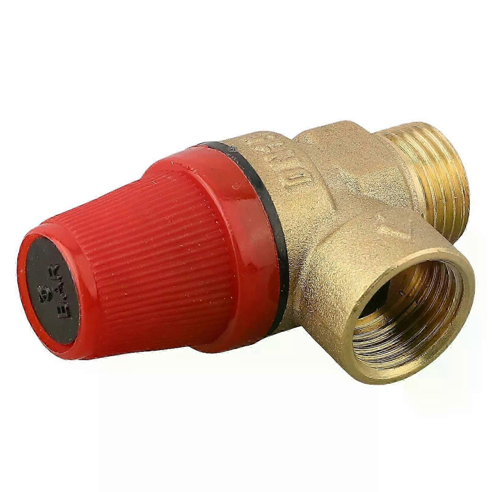 Pressure Control System Brass Safety Valve Pressure Relief Valve Efficient Pressure Control Inner & Outer Wire