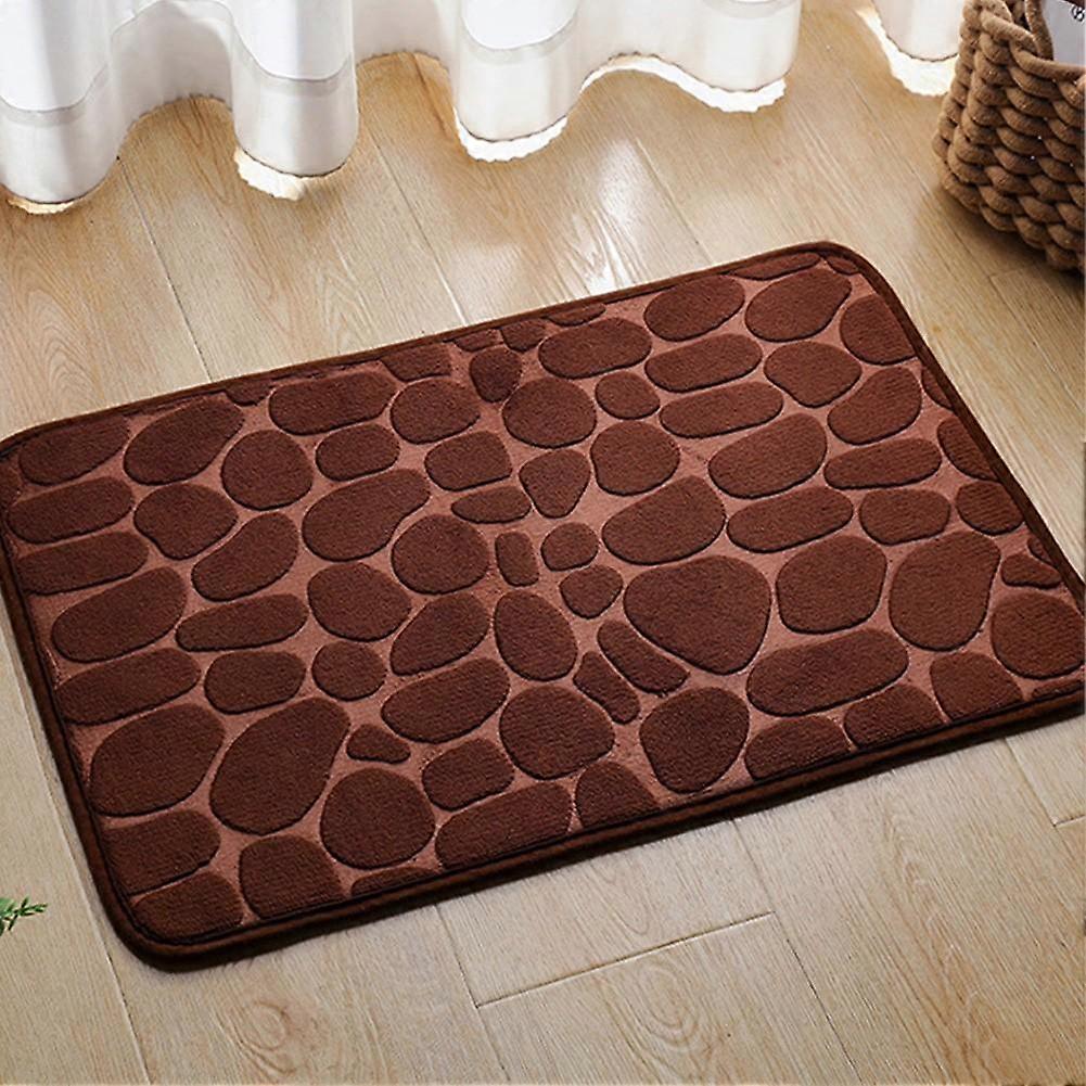 Memory Foam Bath Mat Ultra-Absorbent Mat Stylish Bathroom Decor