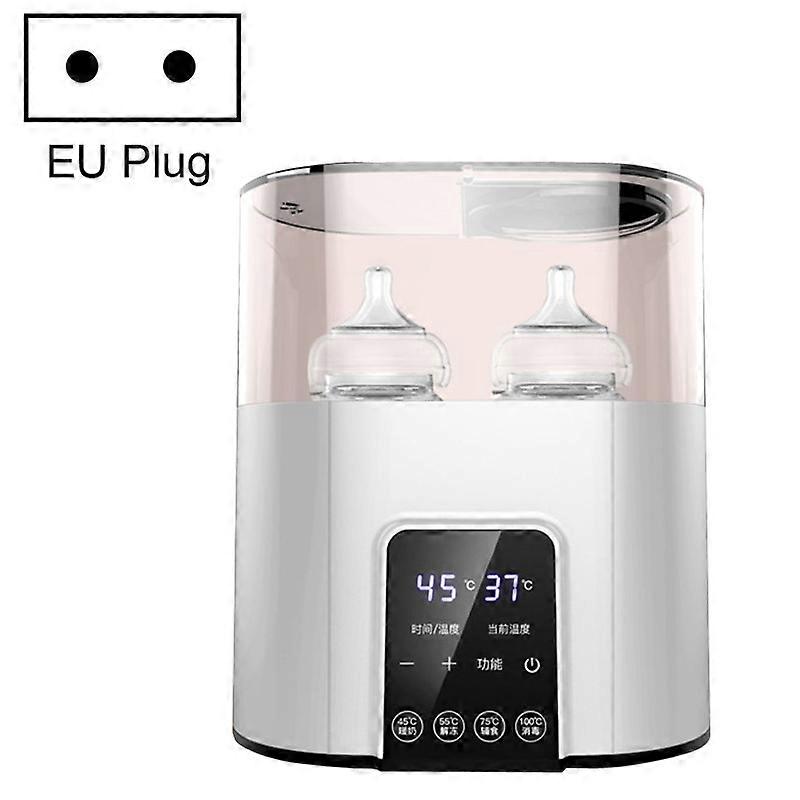 NUBITE N20 2 In 1 Double Bottle Warmer Sterilization Machine, Plug Specifications:, Plug Type:EU Plug