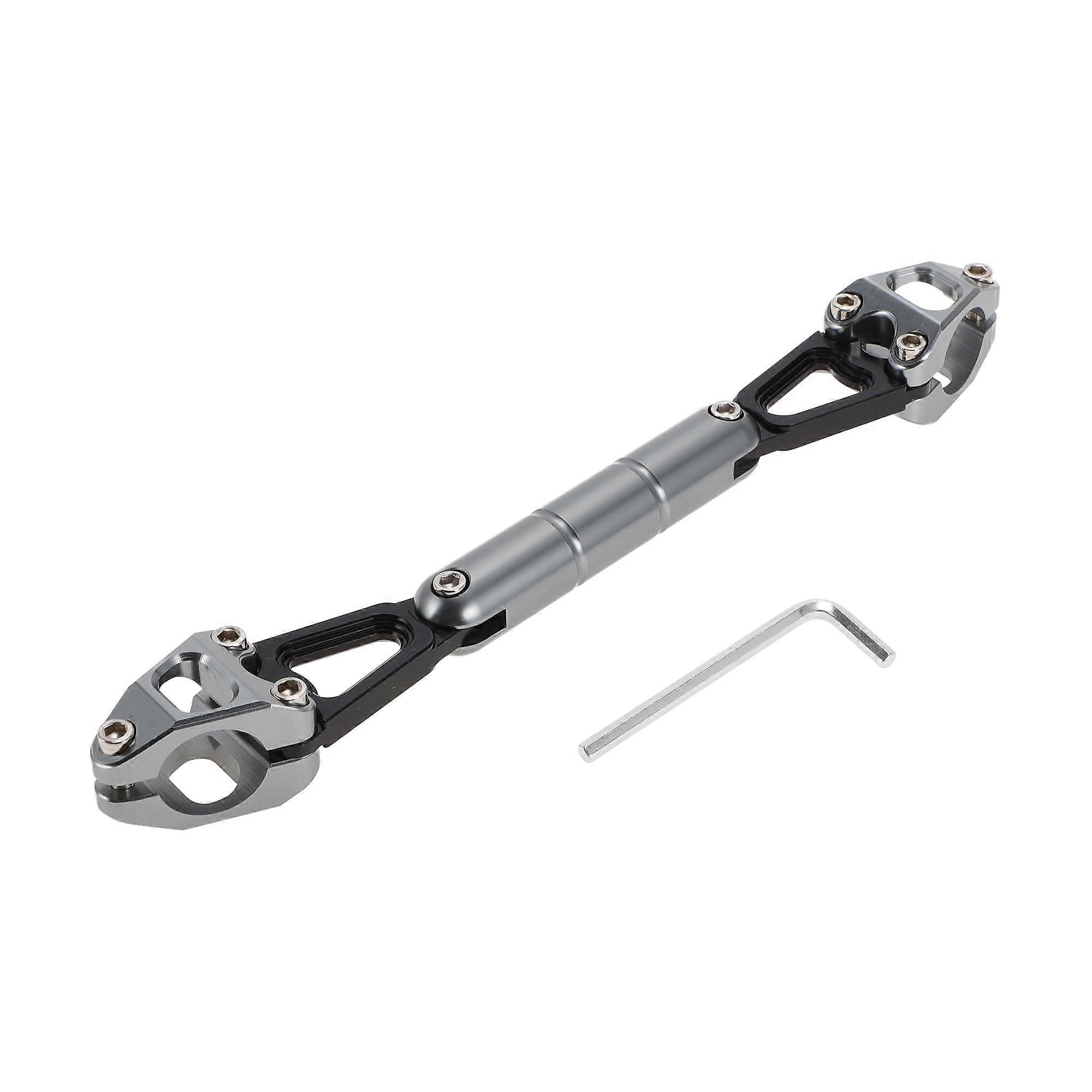 Motorcycle Handlebar Extender Adjustable Aluminum Alloy Cross Bar for Universal Device Mount