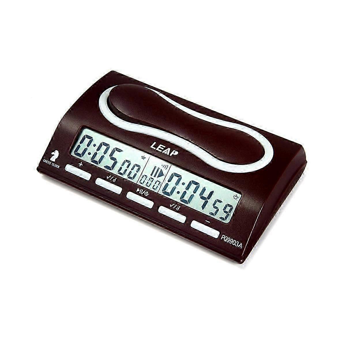 LEAP Chess Clock Advanced Digital Chess Timer with 7 Type 38 Timing Set Modes Clock Chess Timer