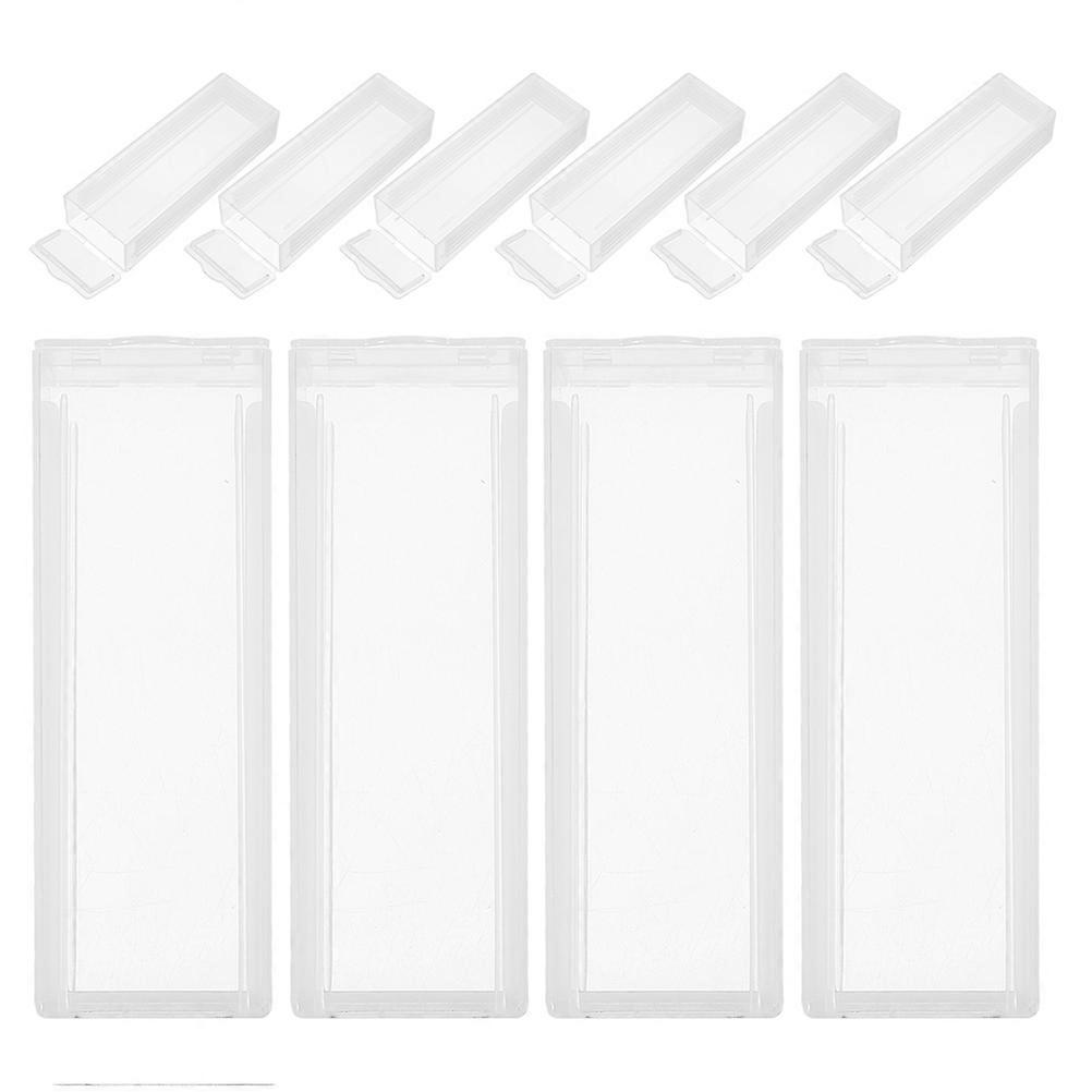 Reusable Microscope Slide Holder for Storage 20Pcs Plastic Laboratory Box