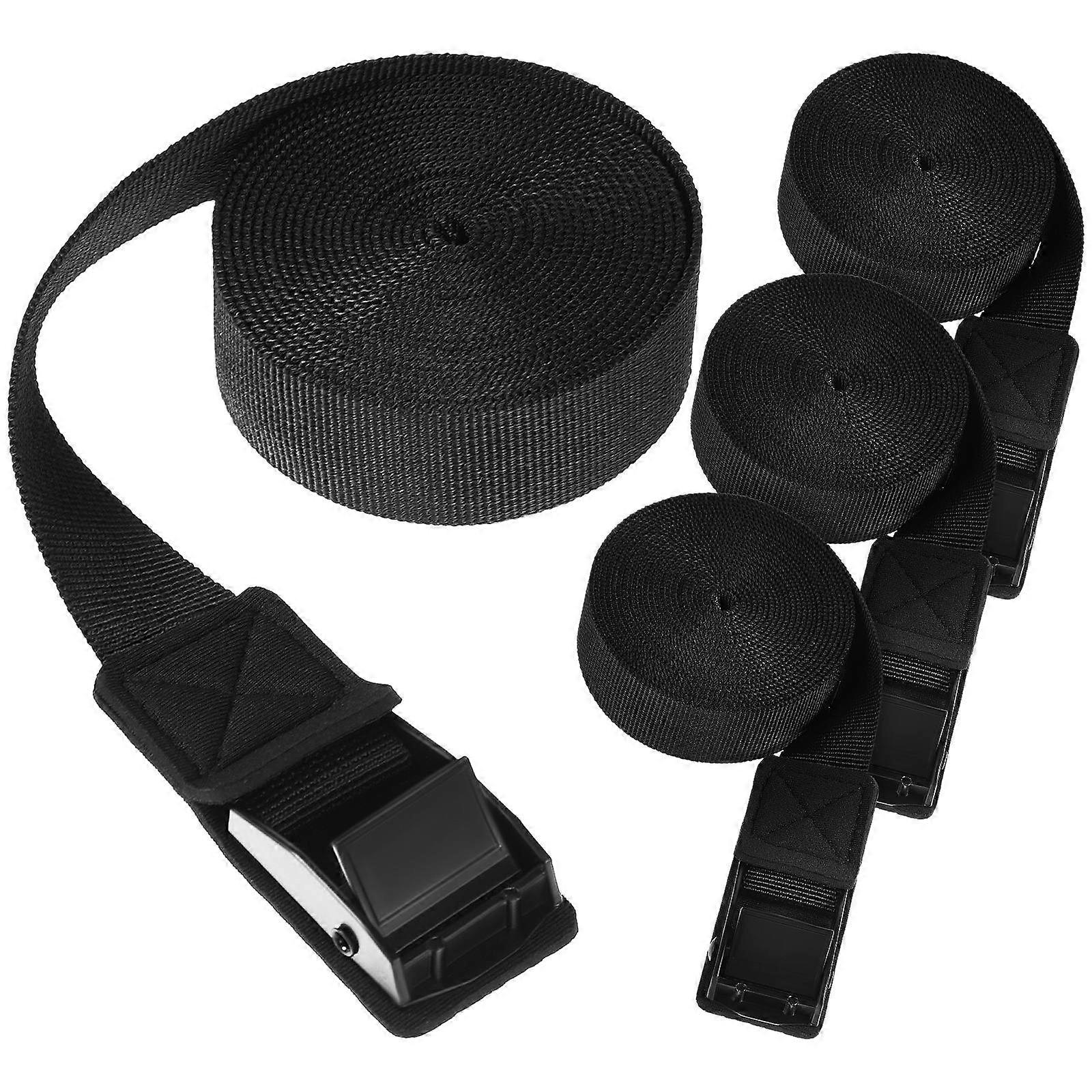 Tie Down Straps Multifunctional Bungee Straps Storage 4Pcs Pack