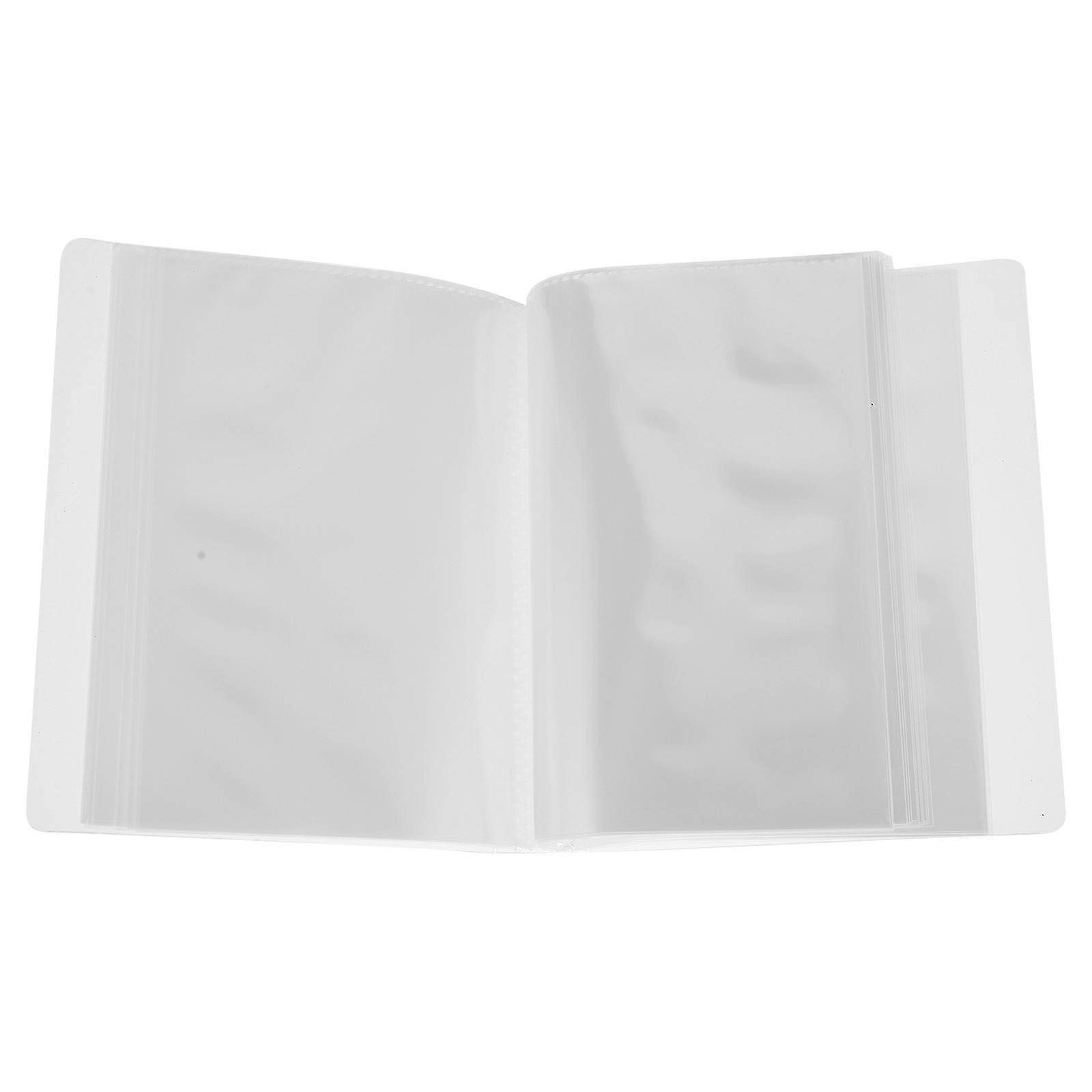 Cards Organizer Book for Storage Use Transparent Holder 1Pcs