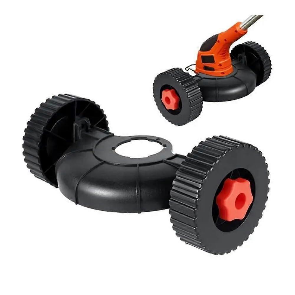 Adjustable Trimmer Support Wheel with Stable WearResistant Wheels for Cordless Lawn Mower Attachment