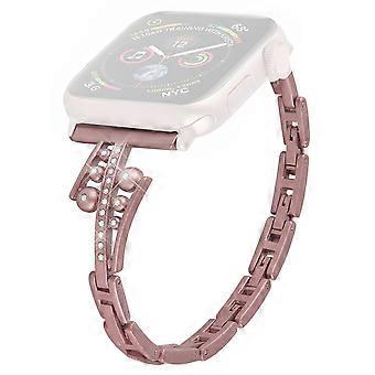 Per Apple Watch Series 11 10 42mm/9 8 7 41mm/SE3 SE2 SE 6 5 4 40mm/3 2 1 38mm Cinturino in metallo con