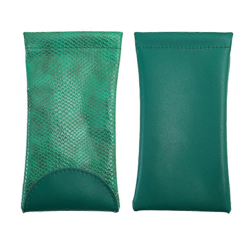 PU Storage Bag Glasses Bag for Glasses Storage Green