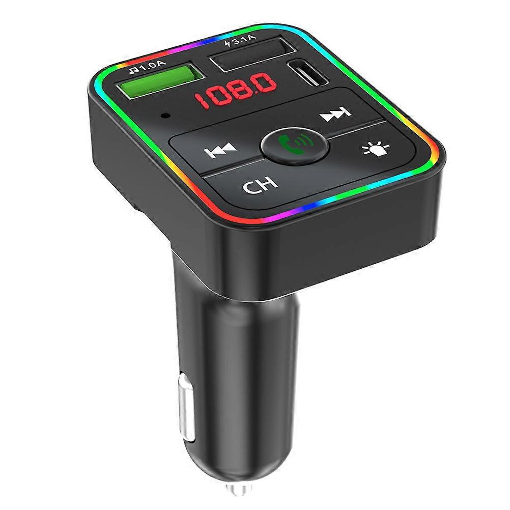 Wireless Car Music Player with Dual USB Charger 3Pcs Set