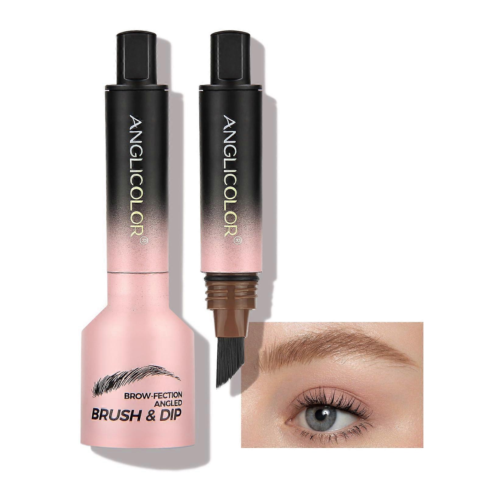 Eyebrow Pencil with Angled Tip for Precise Shaping, Waterproof Gel Pen, Long Lasting C#01