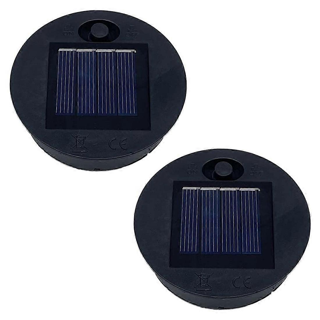 2 Pack Solar Lights Replacement Top for Lanterns, (2.76 Inch)