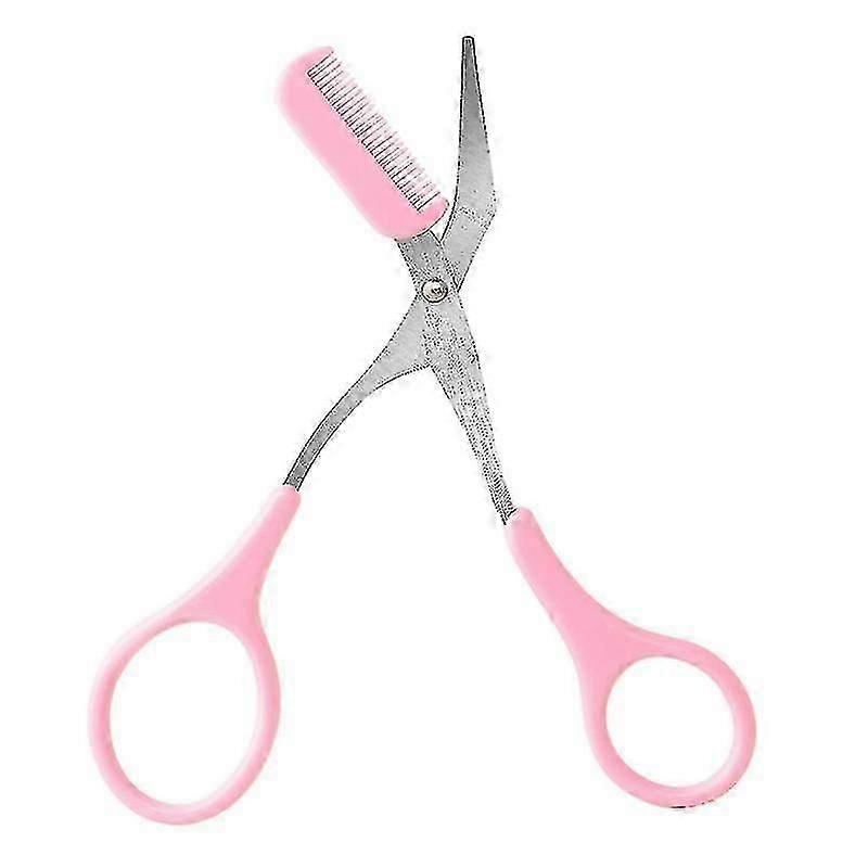 Precision Trimmer, Eyebrow Scissors With Comb Eyelash Epilator Cutting Scissors