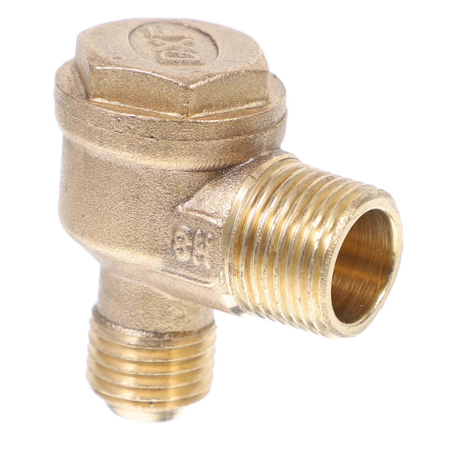 Air Compressor Check Valve Brass NPT Non 2 Port Prevent Backflow Easy Install