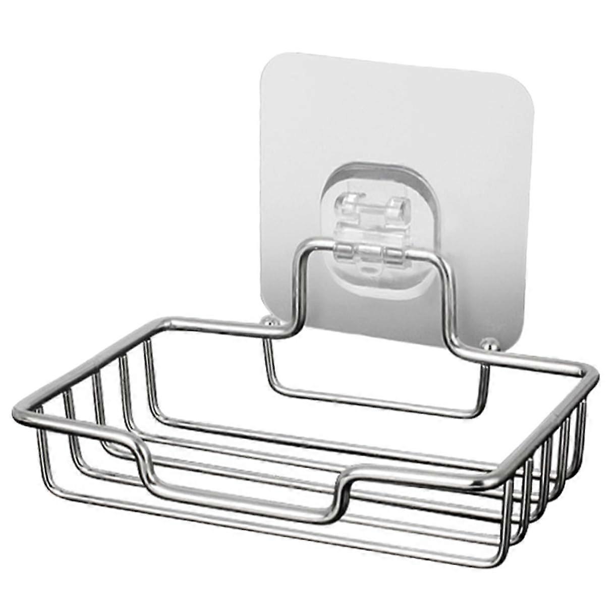 Wall Mounted Soap Dish Stainless Steel Rustproof SelfDraining for Bathroom Kitchen Shower