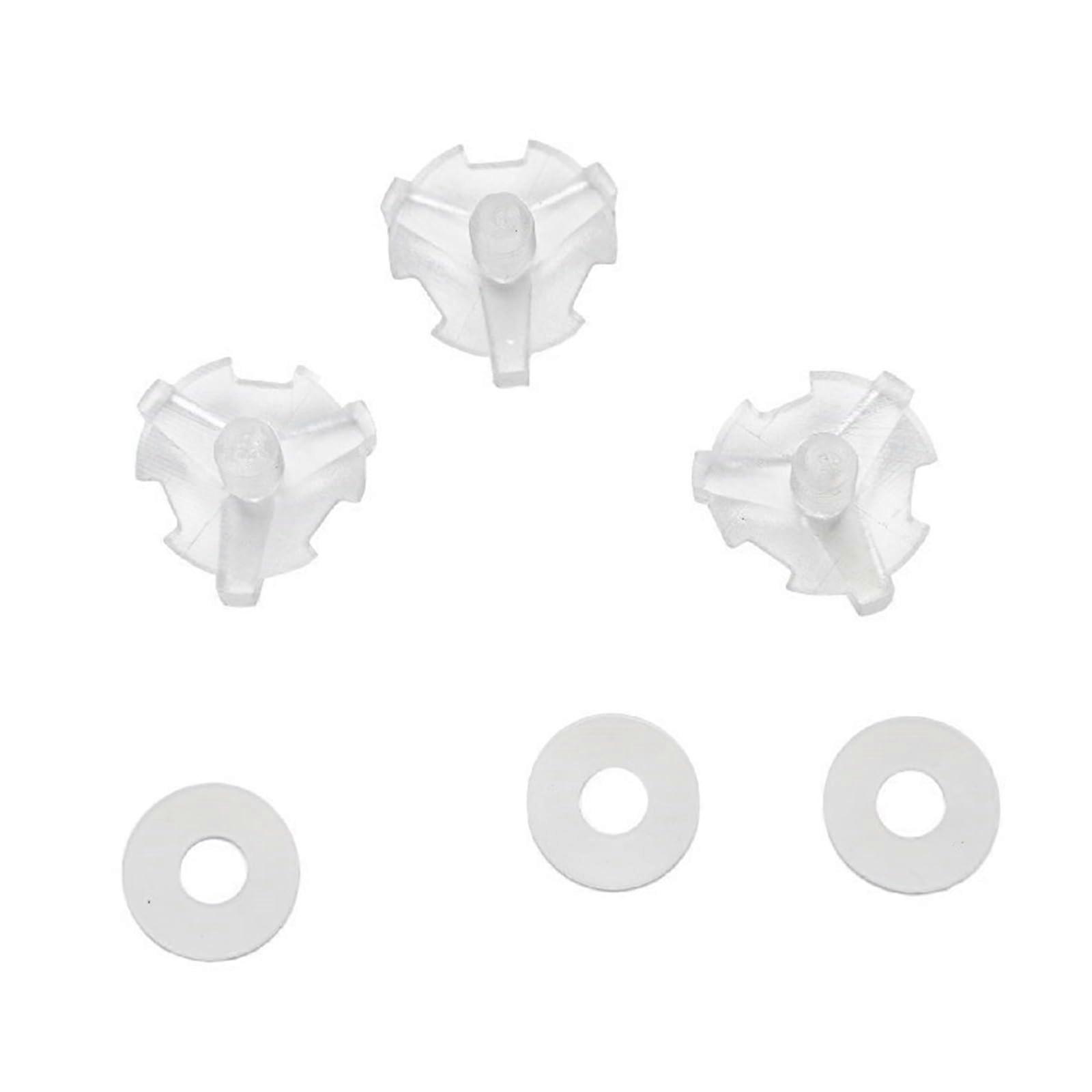 Motorcycle Helmet Visor Replacement Screws Set, VibrationResistant ABS Fastener Kit